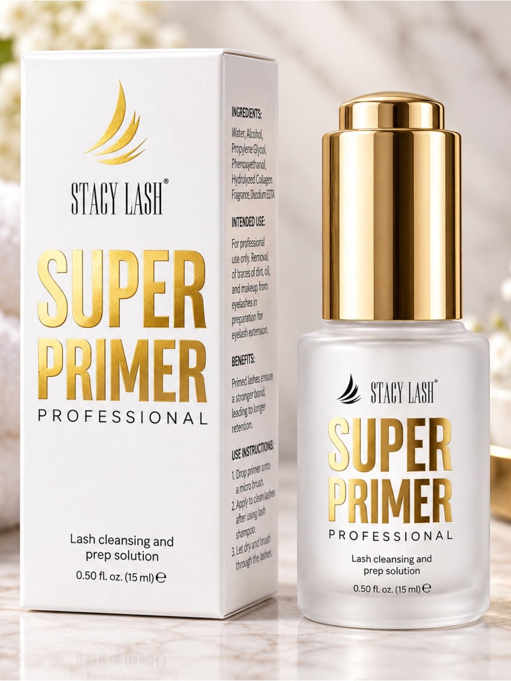 Stacy Lash Super Primer Professional Lash Extension Prep Cleanser 15ml Factory S